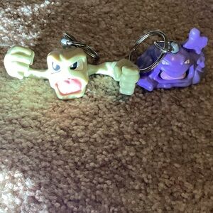 Pokémon 1999 vintage Pokémon keychains